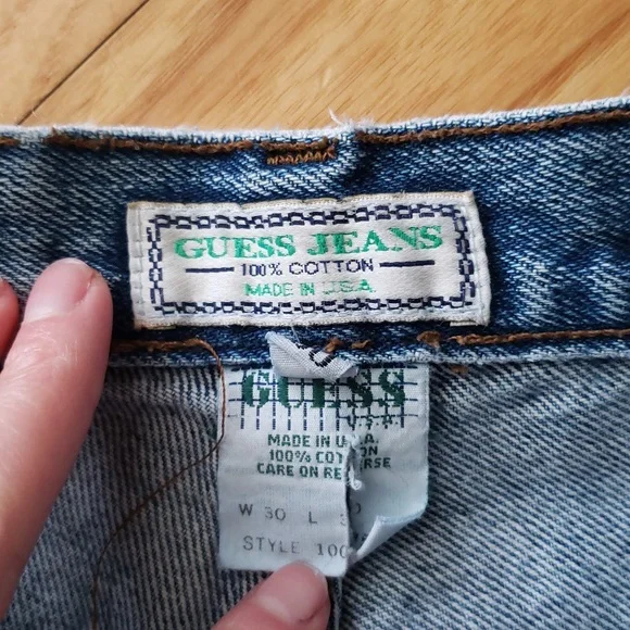 Vintage Guess Jean's size 30x30 - Picture 2 of 4